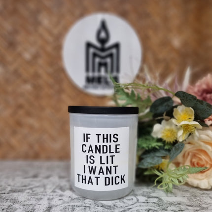 When this candle is litI want that D - Large - 300 grams