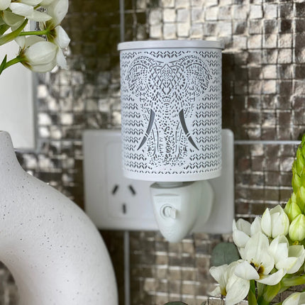 PLUG IN WARMER - ELEPHANT WHITE