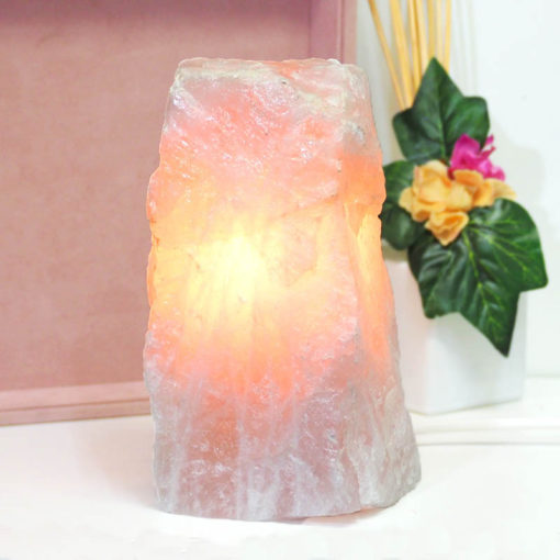 Rose Quartz Crystal Lamp (No Base)