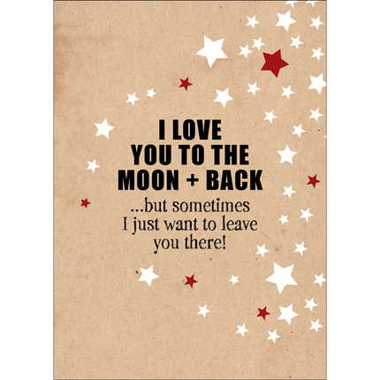 Defamations Cards - LOVE YOU TO THE MOON