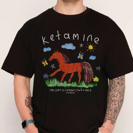 Ketamine T-Shirt (standard size) Black