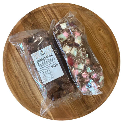 Macadamia Rocky Road - 1kg Slab Share Pack