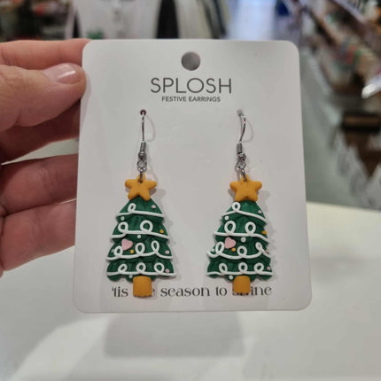 Christmas Small Tree Earrings