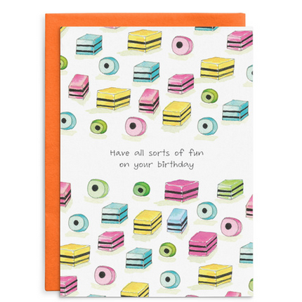 Have all sorts of fun on your birthday - Birthday Card