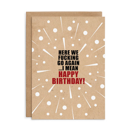 Defamations Cards - Here we fucking go again