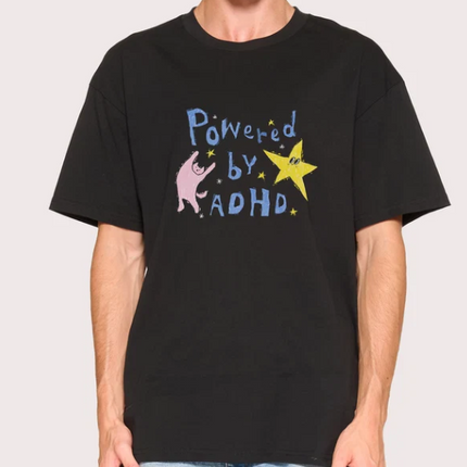 Powered by ADHD T-Shirt
