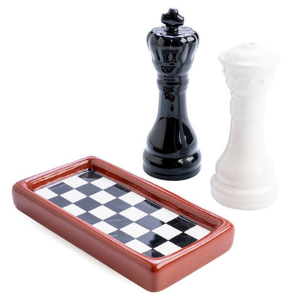 Flavour Mates Chess Salt & Pepper Set