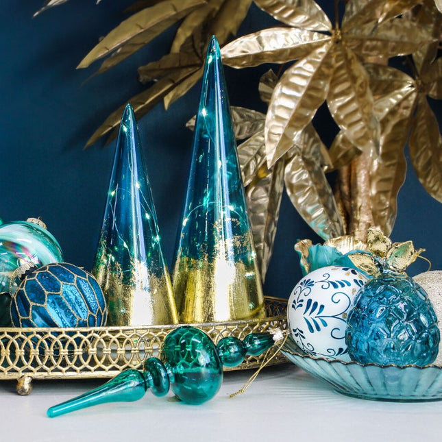 Led Glass Tree Lrg Jewel