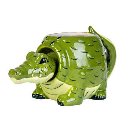 Crocodile 3D Bobble Head Mug