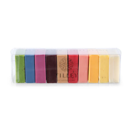 VIVID RAINBOW SOAPS GIFT PACK 10 X 50G
