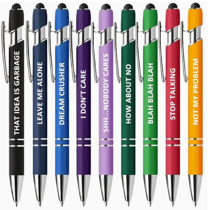 Pens - Funny - Colours May Vary