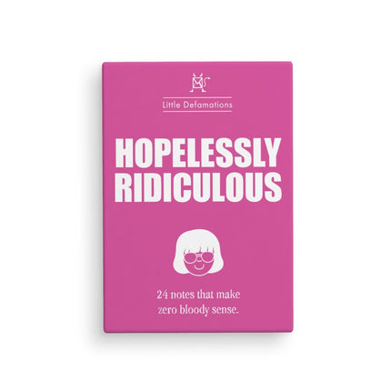 Hopelessly Ridiculous - 24 affirmation cards