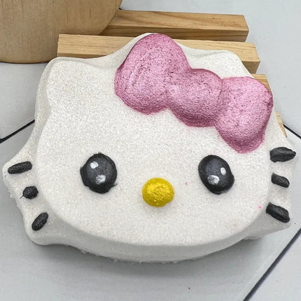 Hello Kitty Cat Bath Bomb – Prada Candy Type Scent