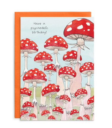 Have a psychedelic birthday - Birthday Card