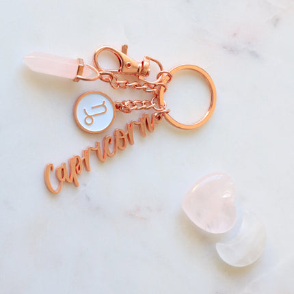 Capricorn Keychain