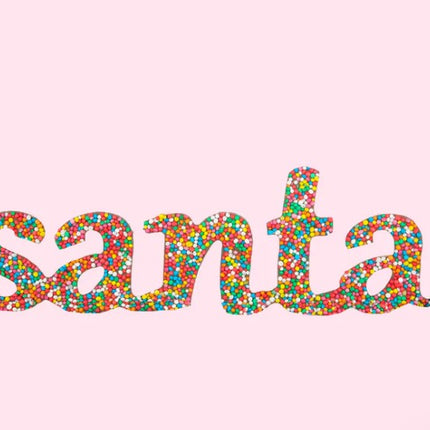 Freckle Word Santa