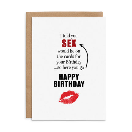 Greeting Card – “Sex on the Cards