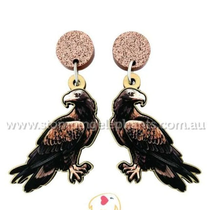 Australian Wedgetail Eagle Earrings