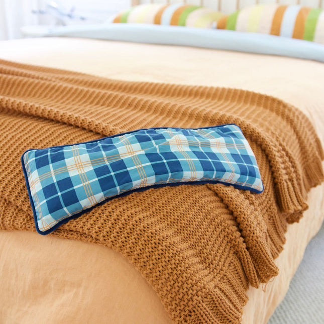 Plaid Blue Heat Pack / Pillow