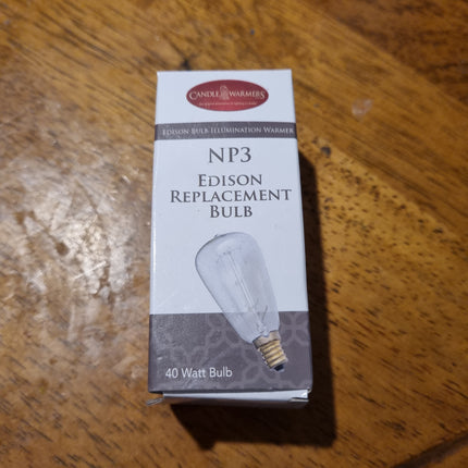 Globe bulb edison melter NP3
