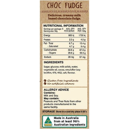 Chocolate Fudge - Pouch 180g