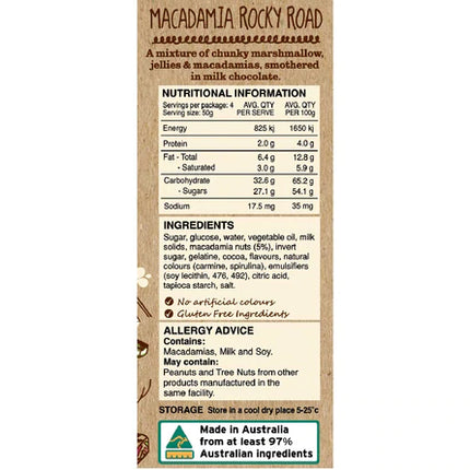 Macadamia Rocky Road - Pouch 175g