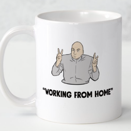 Dr Evil “Air Quotes” Mug
