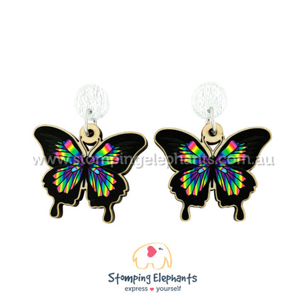 Butterfly Rainbow Earrings