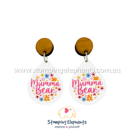 Mumma Bear Earrings