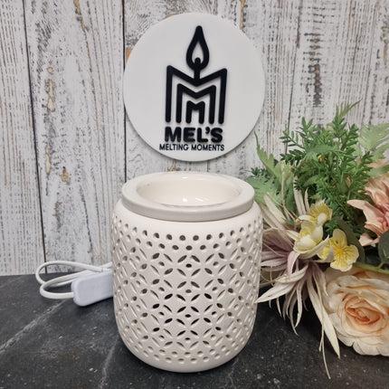 TABLETOP WARMER - Ceramic White