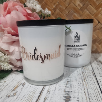 Bridesmaid Candle - Large - 80 hours