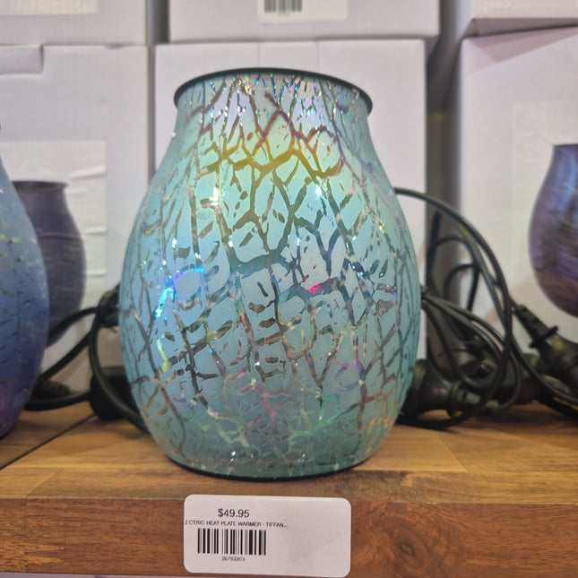 ELECTRIC HEAT PLATE WARMER - TIFFANY BLUE ALASKA