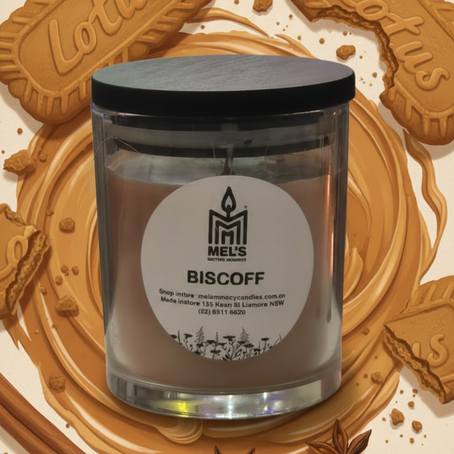 Biscoff - Large 80 Hour Pure Soy Candle
