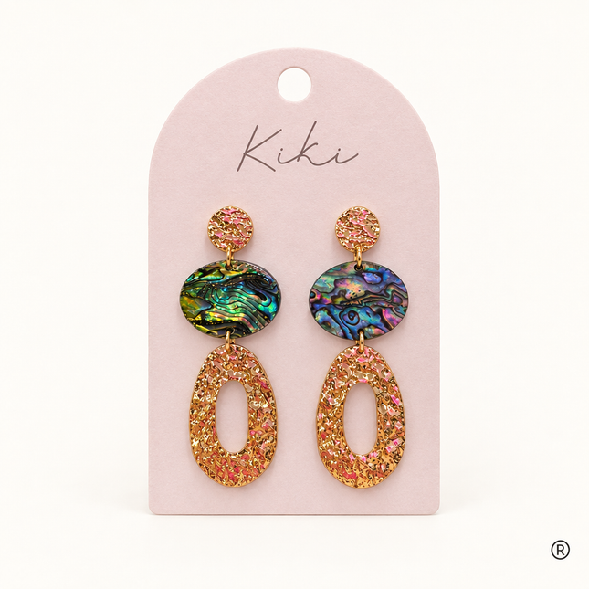KiKi Gold Opal Drops Earrings