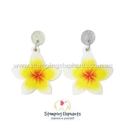 Frangipani Earrings