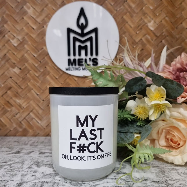 My Last F#ck - Large - 300 grams