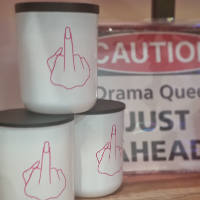 Middle finger Candle Large - 300 grams