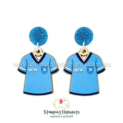 State of Origin Earrings