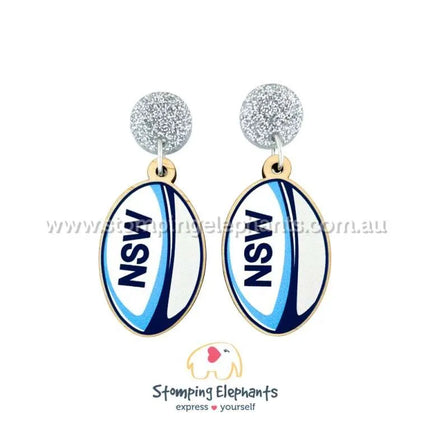 State of Origin Earrings