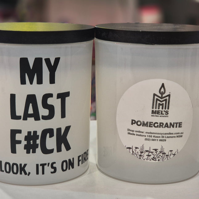 My Last F#ck - Large - 300 grams