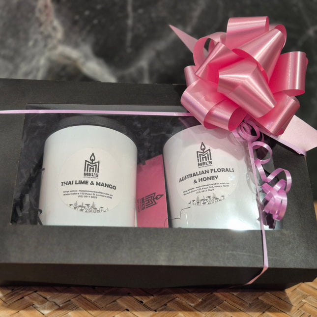 Gift Boxed Twin Large Candles