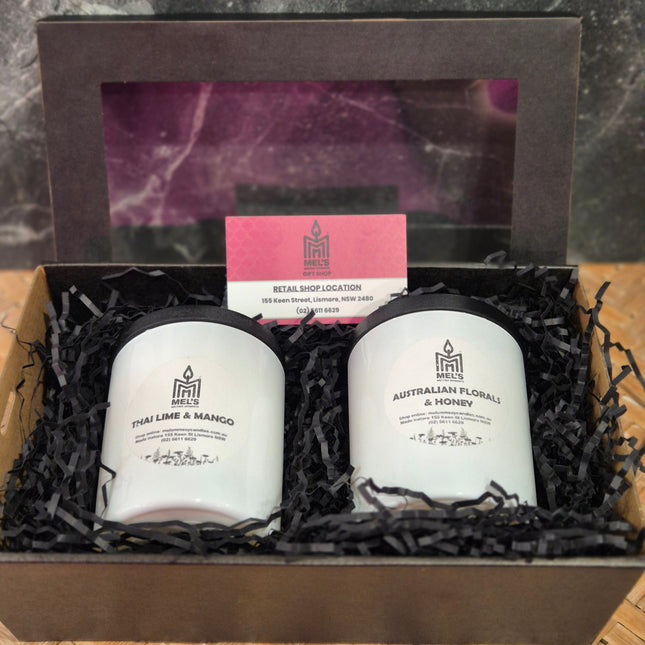 Gift Boxed Twin Large Candles