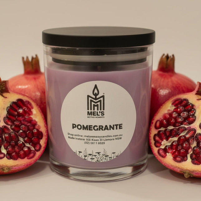 Pomegranate - Large 80 Hour Pure Soy Candle