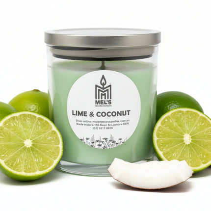 Lime & Coconut - Large 80 Hour Pure Soy Candle