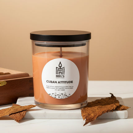 Cuban Attitude - Large 80 Hour Pure Soy Candle