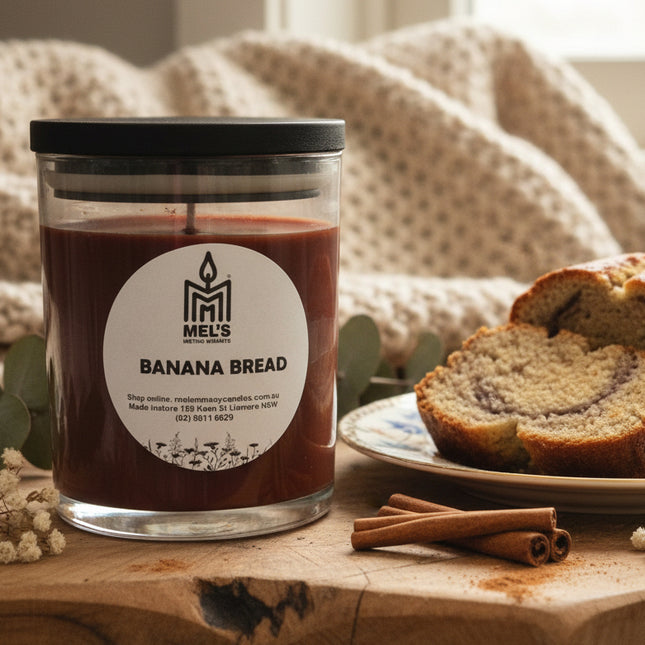 Banana Bread - Large 80 Hour Pure Soy Candle