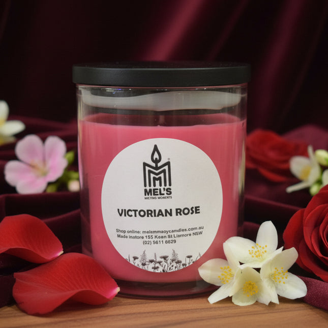 Victorian Rose - Large 80 Hour Pure Soy Candle
