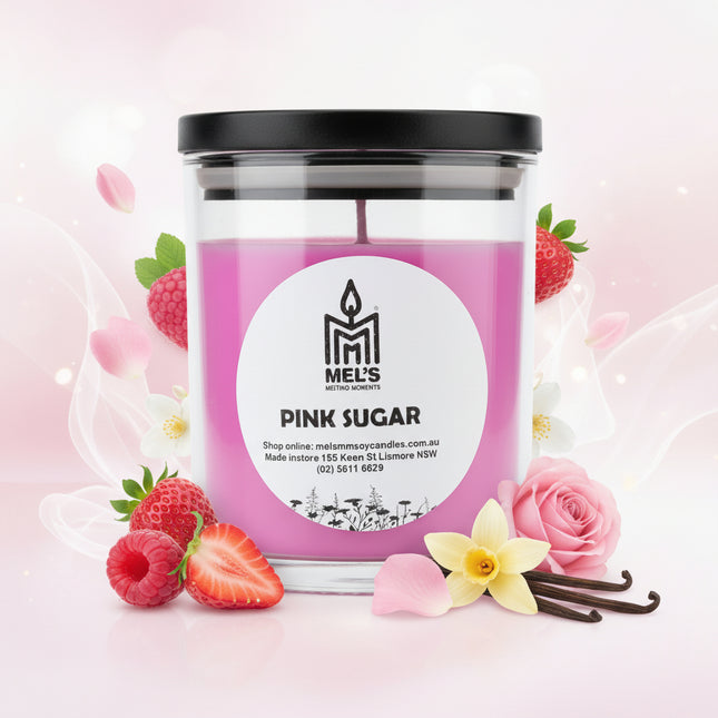 Pink Sugar - Large 80 Hour Pure Soy Candle