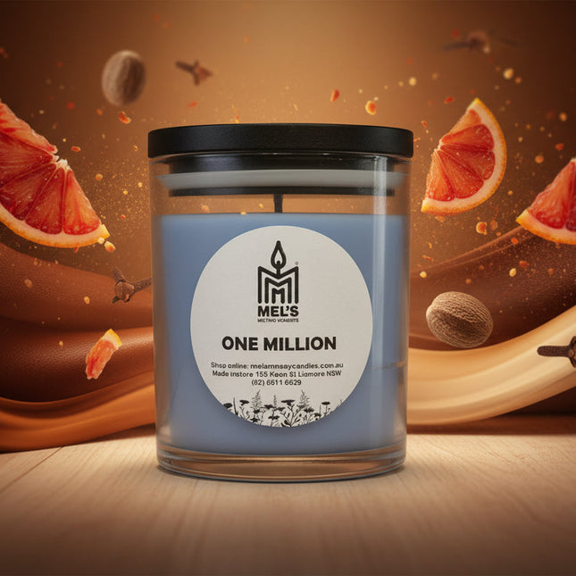 One Million - Large 80 Hour Pure Soy Candle