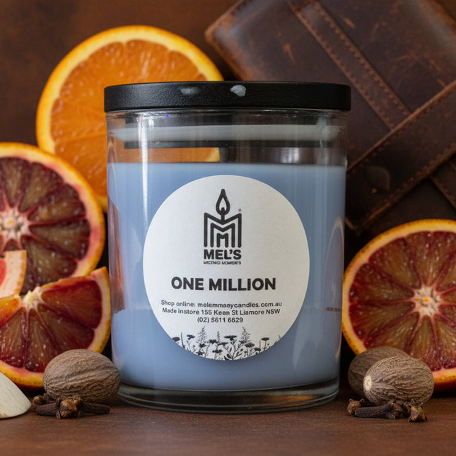 One Million - Large 80 Hour Pure Soy Candle